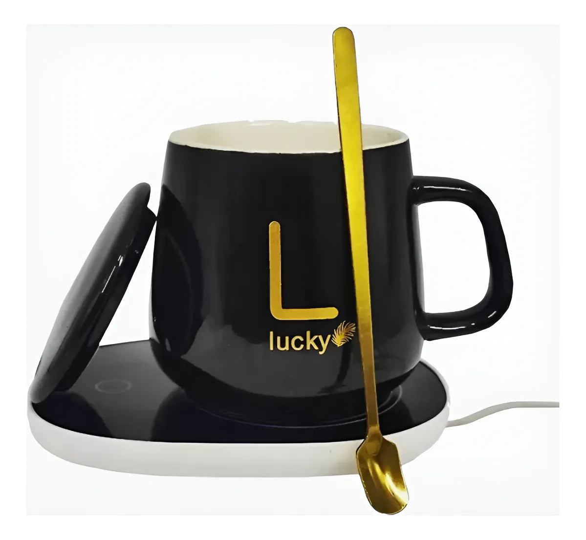 Taza Con Calentador Eléctrico Para Café Té Leche /usb