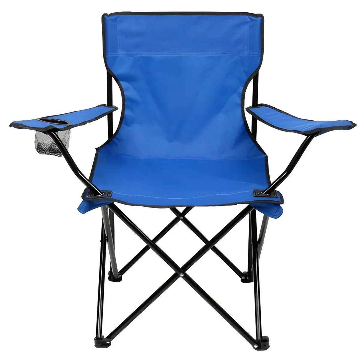 Silla Plegable camping o Playa Con Porta Vasos y Con Bolso