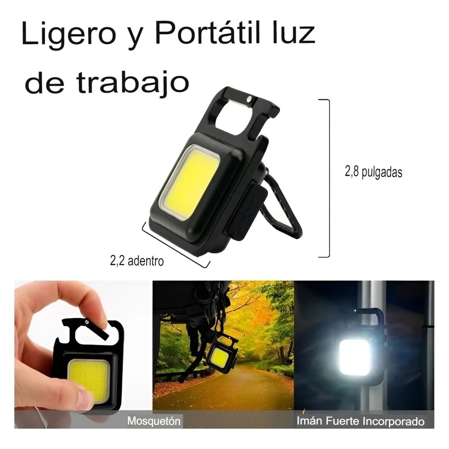 Linterna Led Lampara Camping  Táctica Recargable