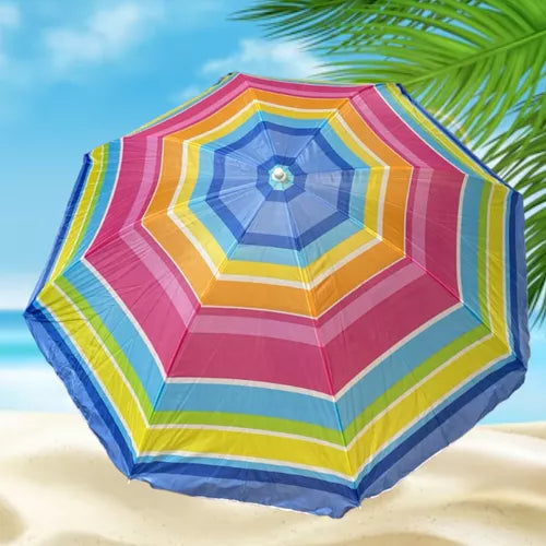 Quitasol Grande Sombrilla De Playa  170 Cm