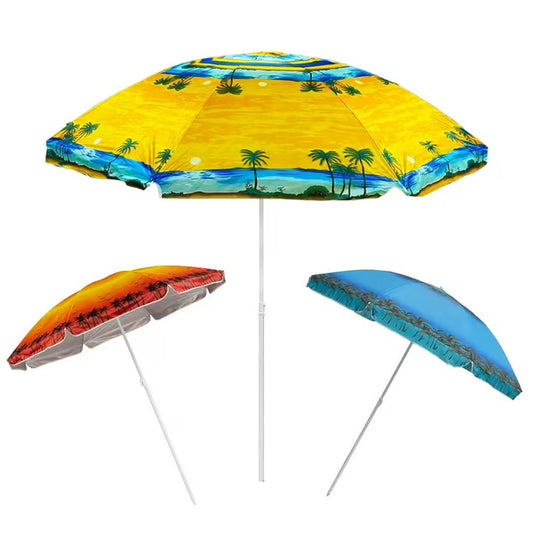 Quitasol Grande Sombrilla De Playa  170 Cm