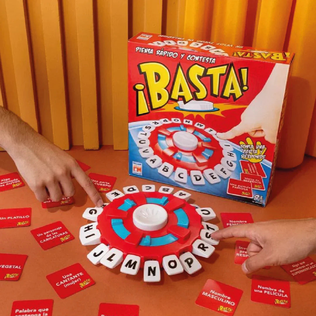 Ronda ¡basta! Juego De Destreza En Español Para Familia Niño
